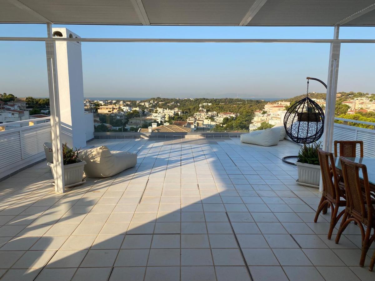 Villasonboard Vouliagmeni Penthouse Veranda Sea-View & Beach 雅典 外观 照片