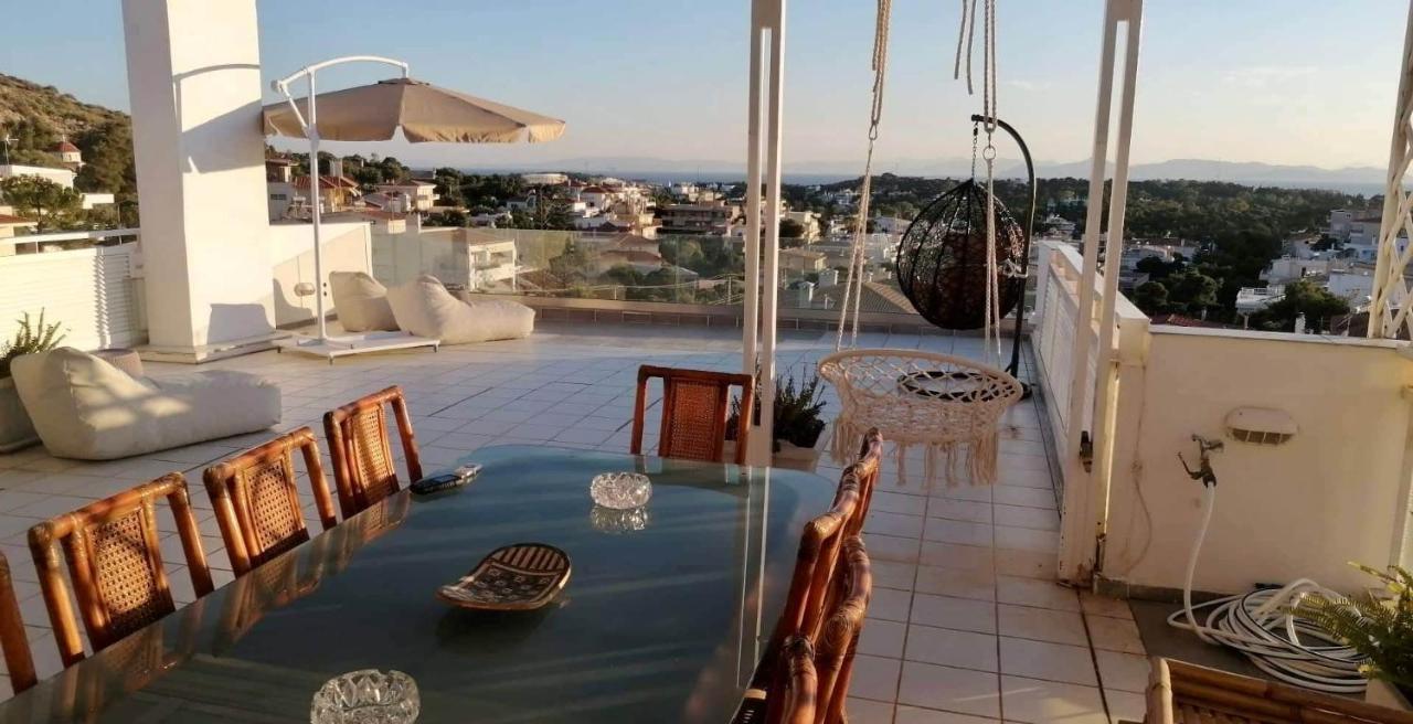 Villasonboard Vouliagmeni Penthouse Veranda Sea-View & Beach 雅典 外观 照片